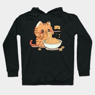 Pasta-loving Feline Hoodie